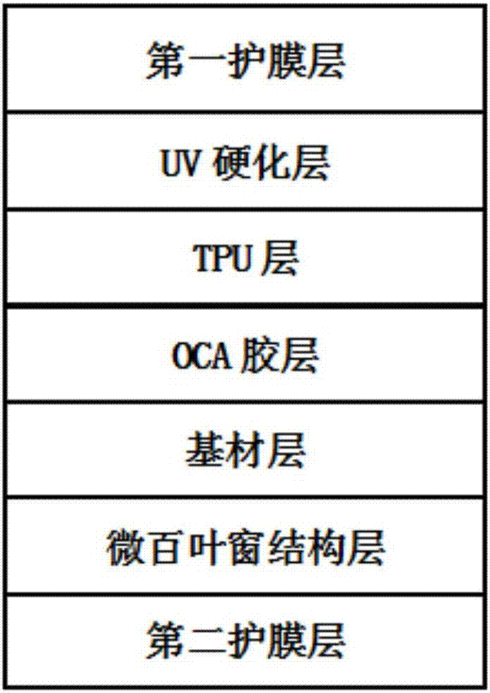 Peep-proof printable magnetic-resistant film and preparation method thereof