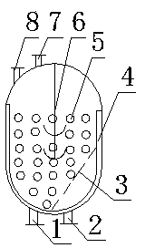 Method and application of immobilized glucoamylase by using sodium alginate silicon dioxide hybridized gel