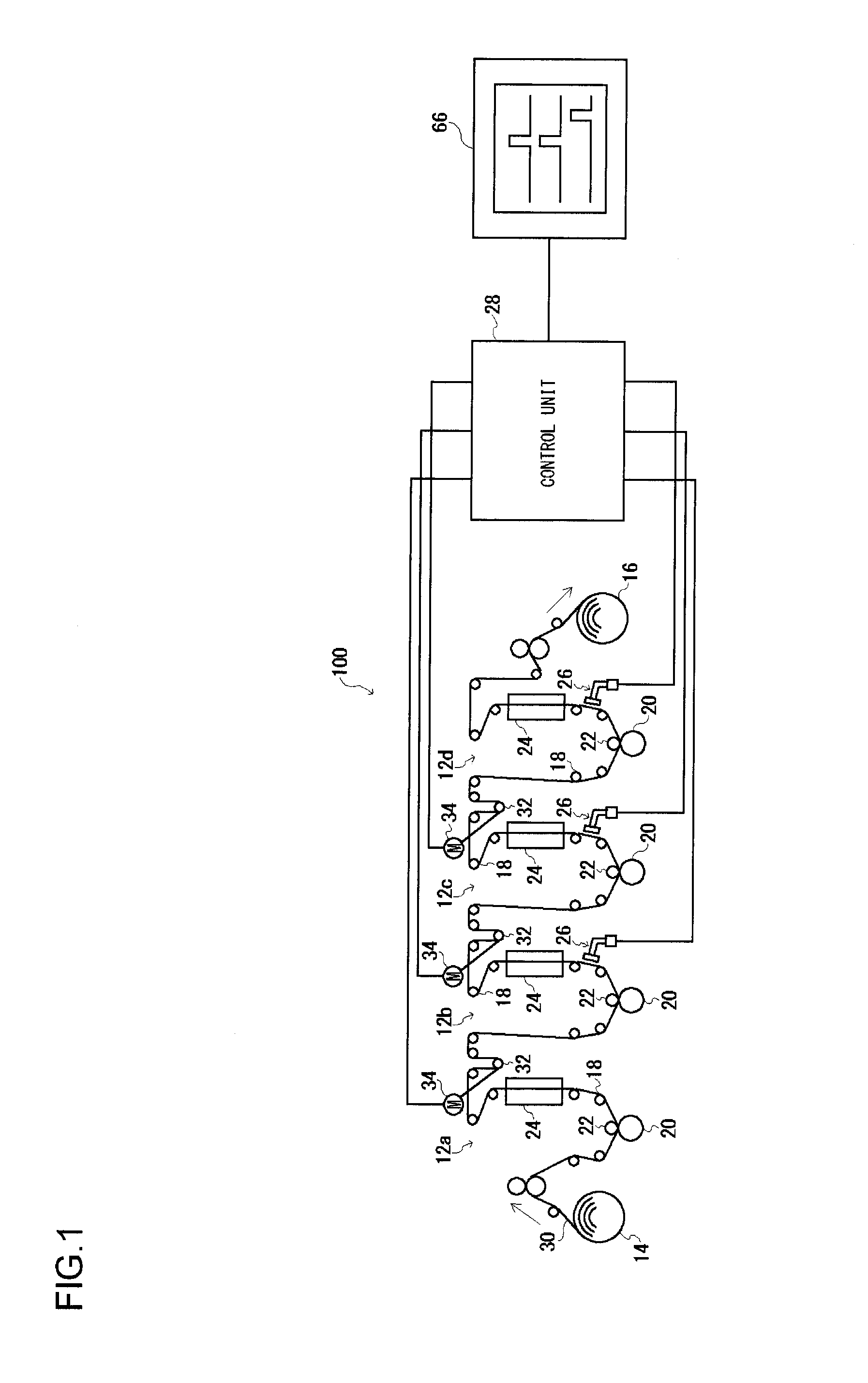 Register mark dtection apparatus