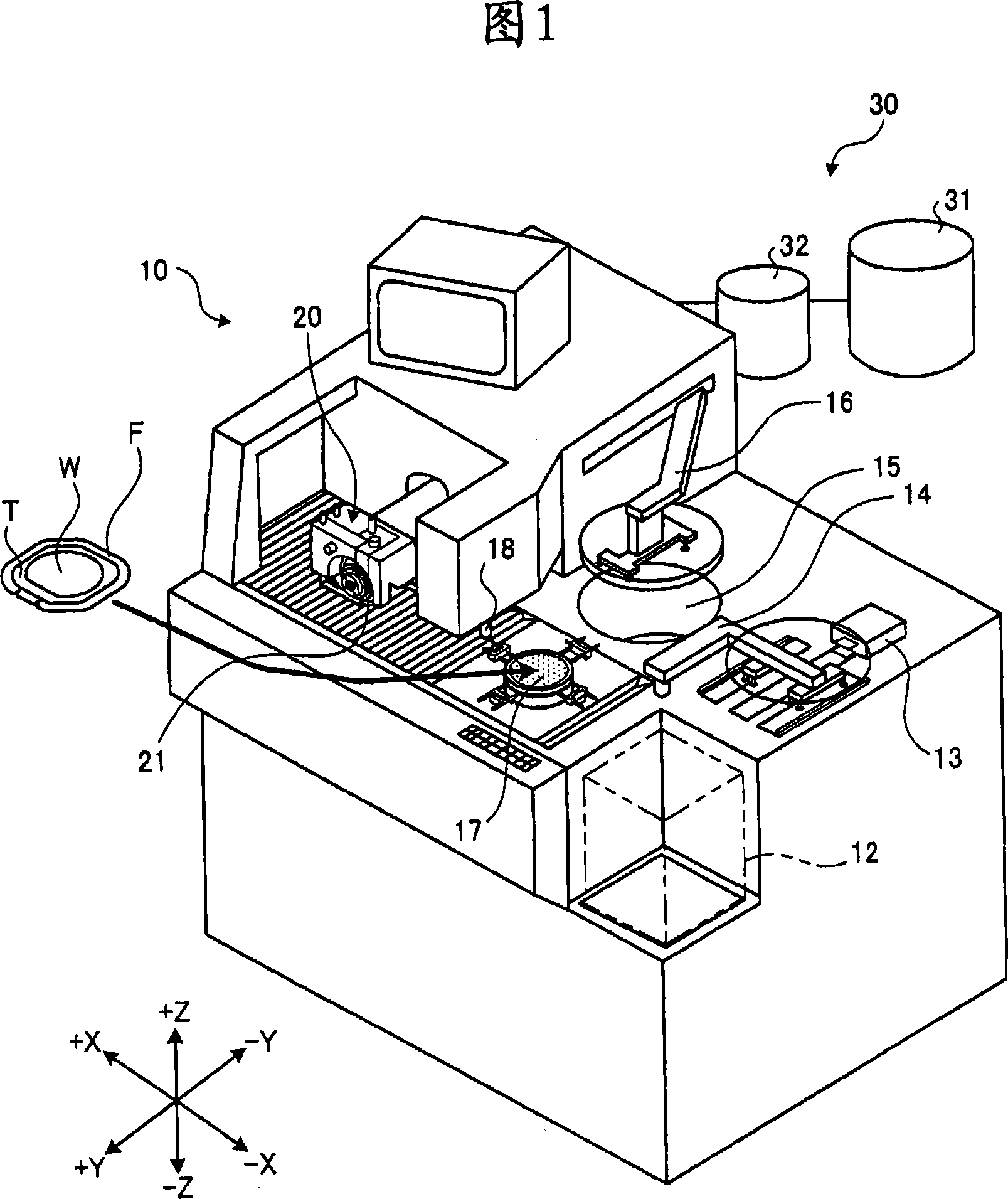 Cutting method for wafer