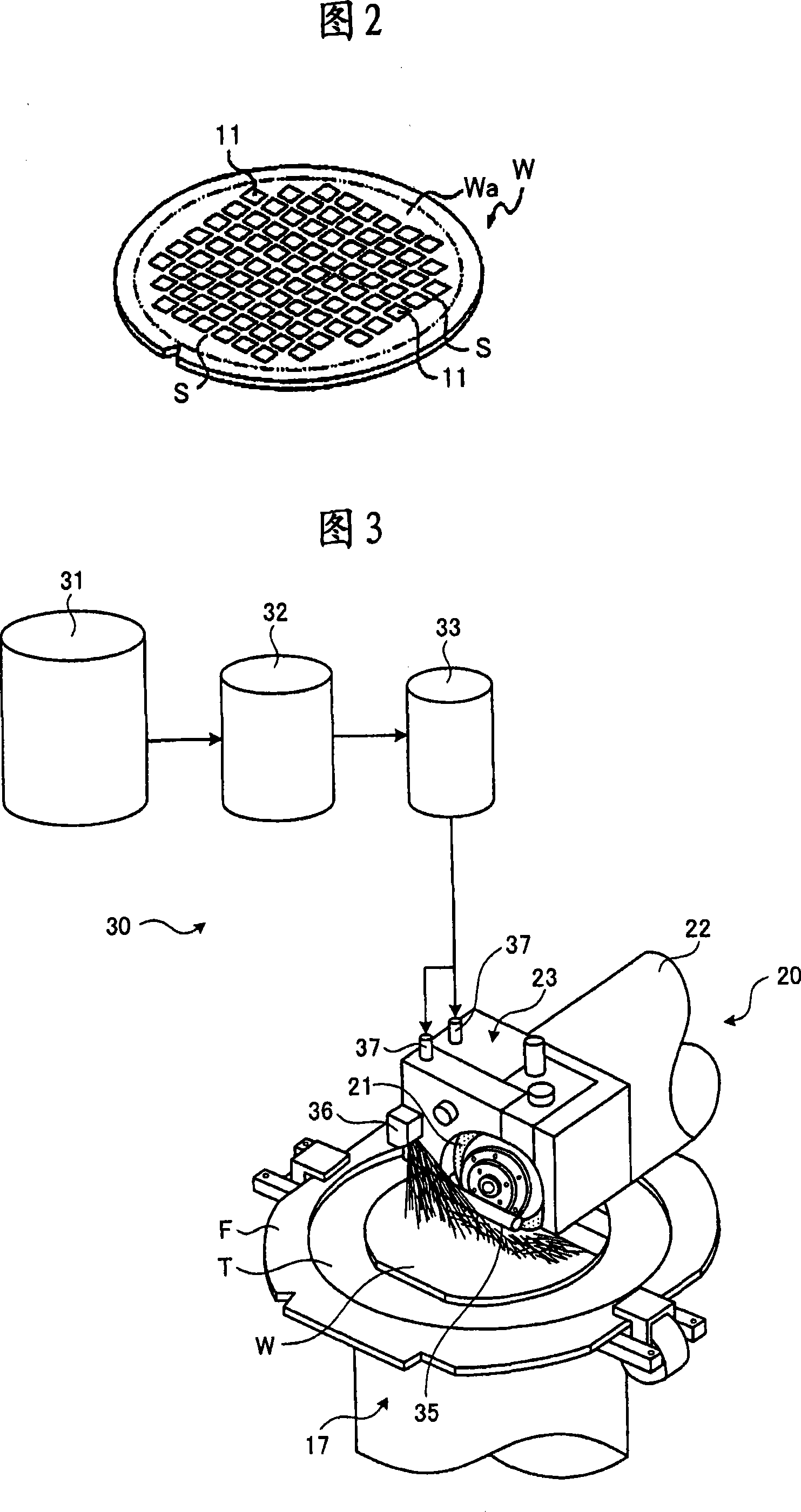 Cutting method for wafer