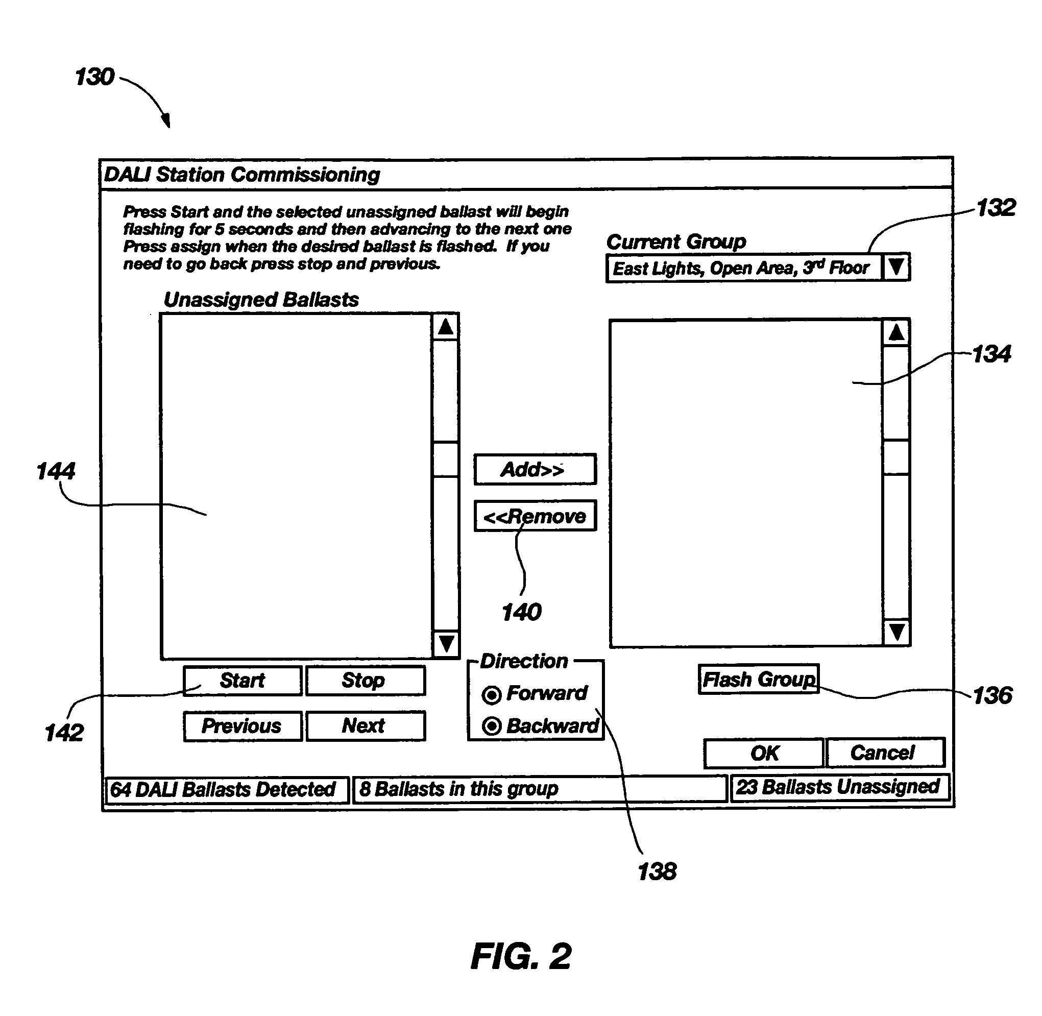 System and method for commissioning addressable lighting systems