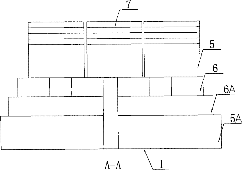 Detection method of bearing capacity of big tonnage full sized foundation in simulated conditions