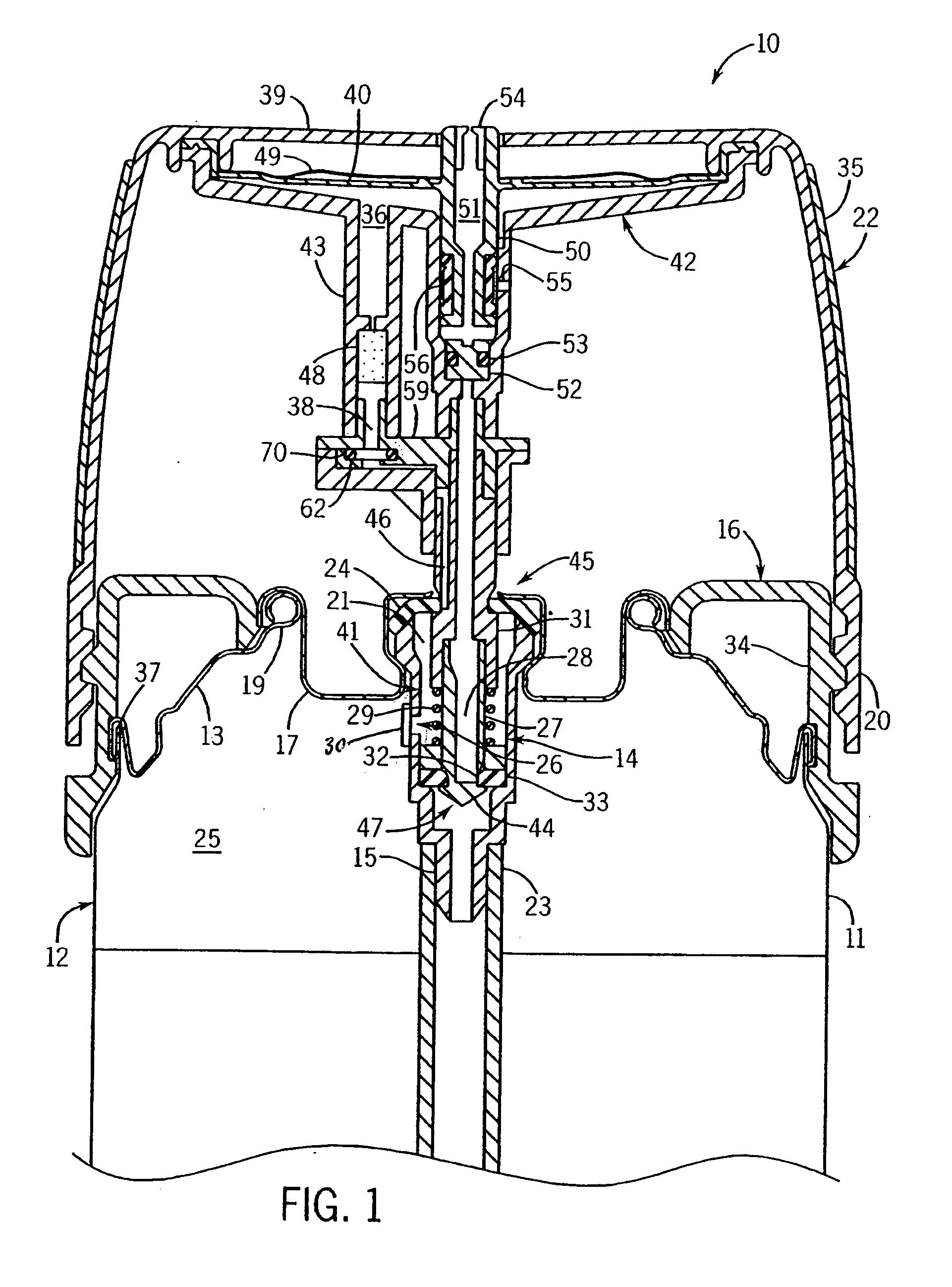 Dispensing valve