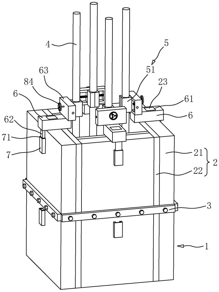 Formwork device of mirror-surface bare concrete beam column and construction method of formwork device