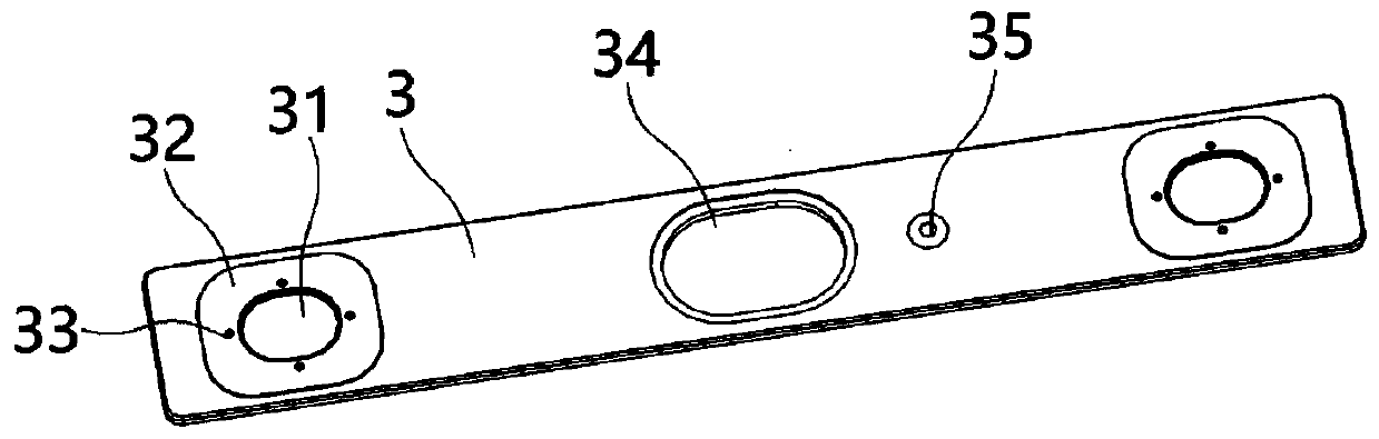 Secondary battery top cover assembly and secondary battery