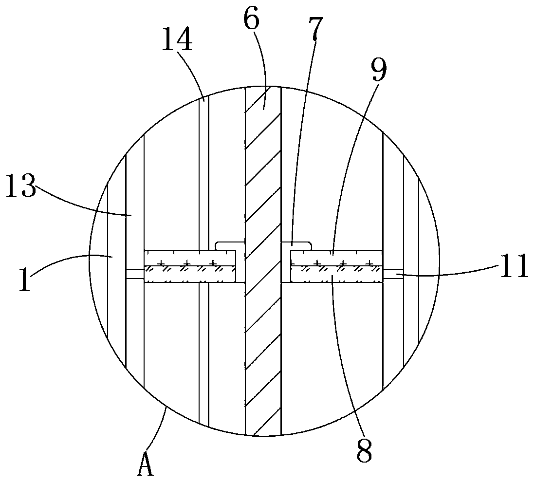 Energy-saving and environment-friendly building civil engineering road dust absorption device