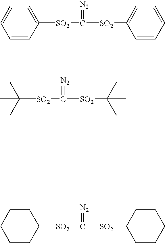 Sulfonyldiazomethane compounds, photoacid generator, resist materials and patterning using the same