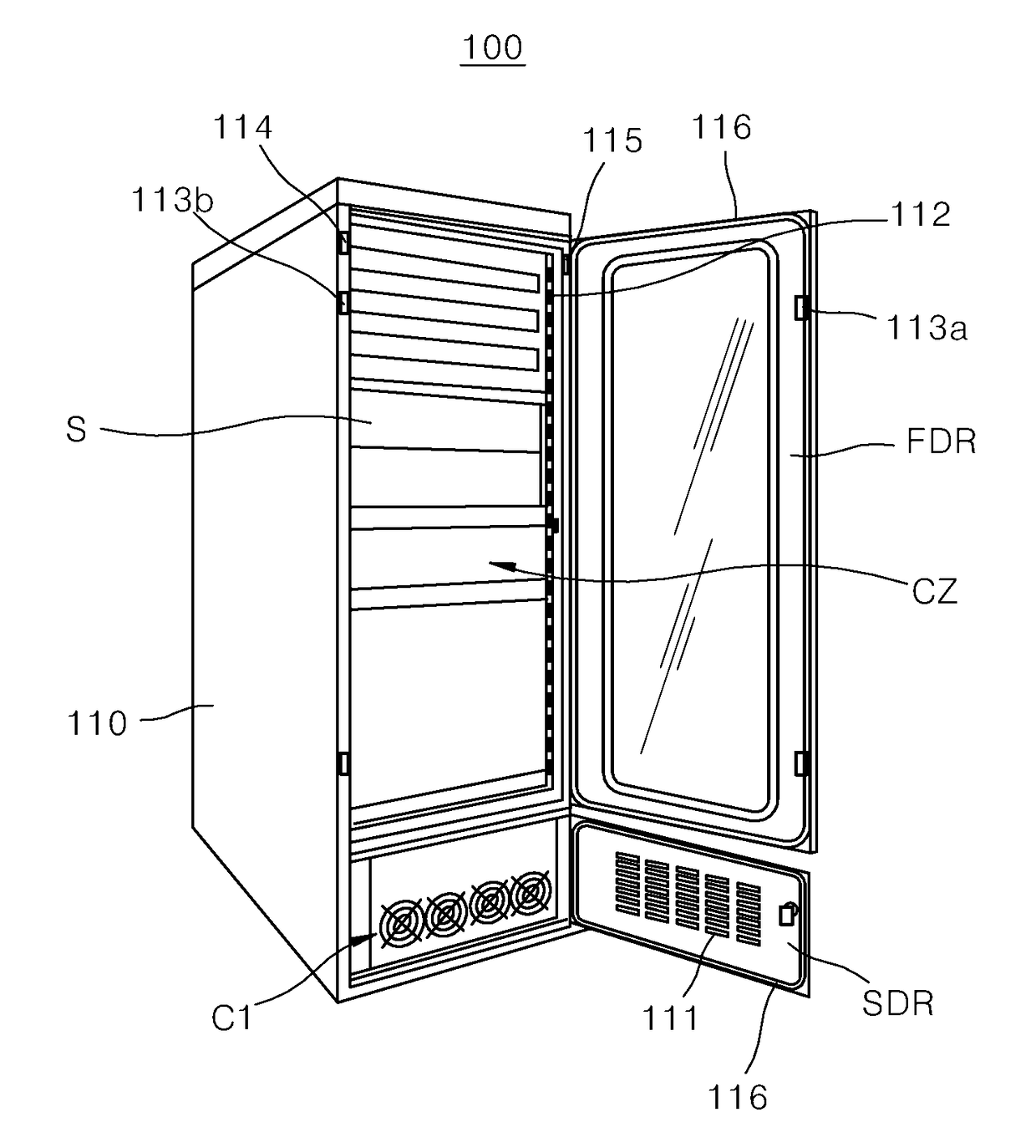 Rackmount server system and method for controlling same