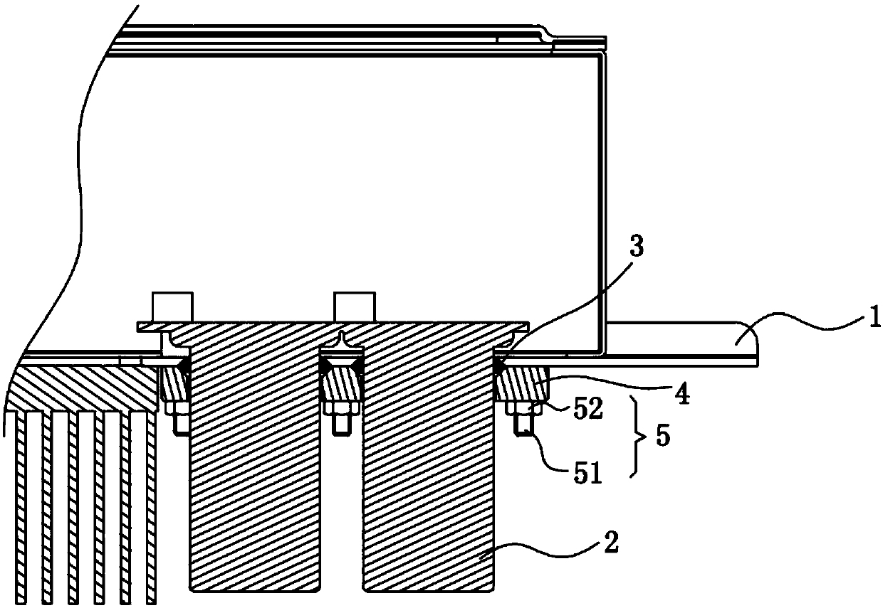 Insulated sealing device and method of variable-frequency drive