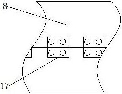 Production device for automobile large injection molding part