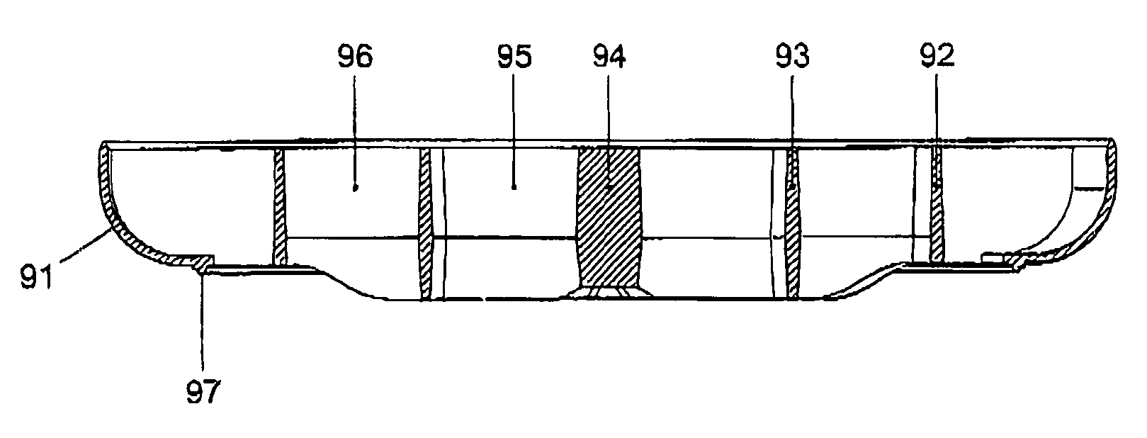 Form-retaining pad for preparing a beverage suitable for consumption