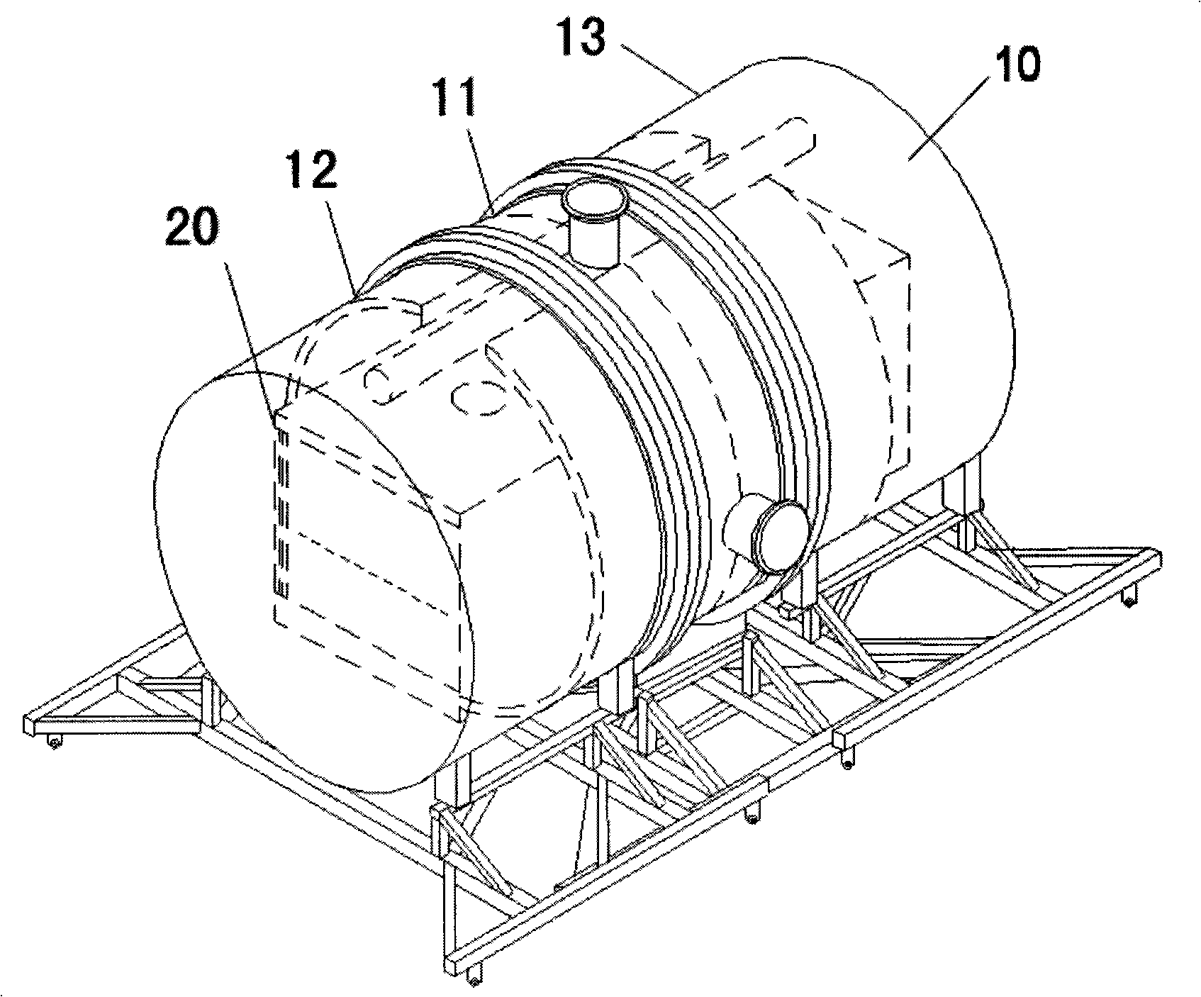 Plasma chemical vapor deposition vacuum apparatus for photovoltaic assembly scale manufacture