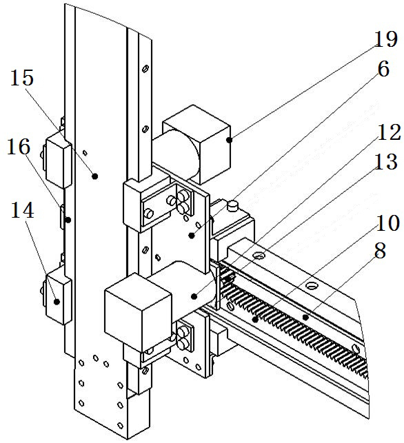 Truss type topping robot and working method thereof