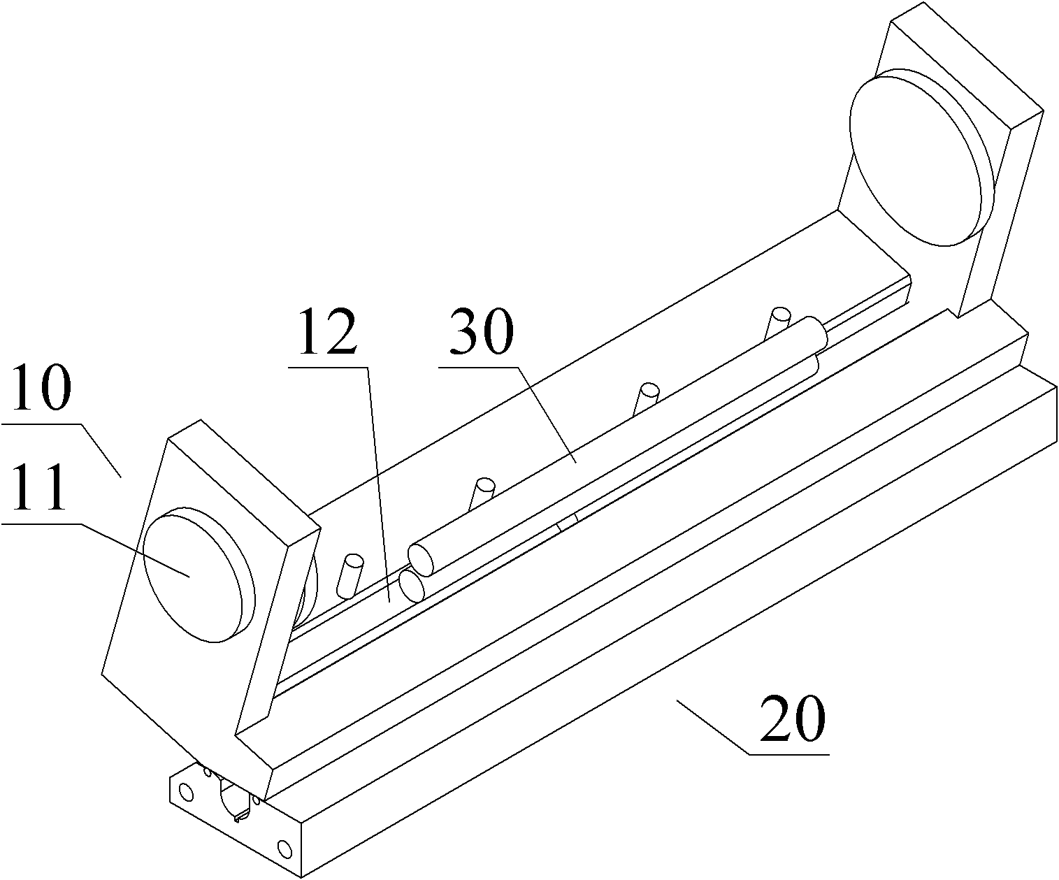 Sampling device of filter stick forming machine