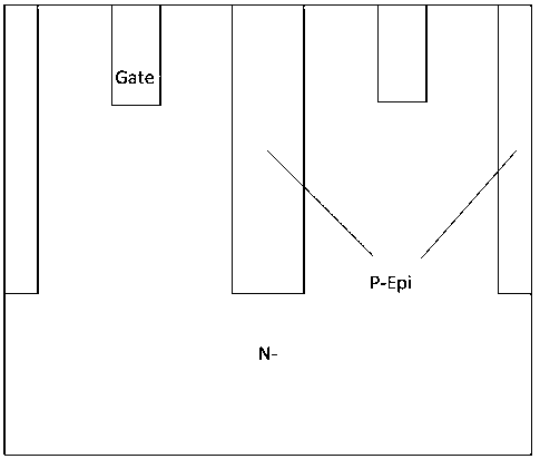 Semi-superjunction fs IEGT structure and its fabrication method