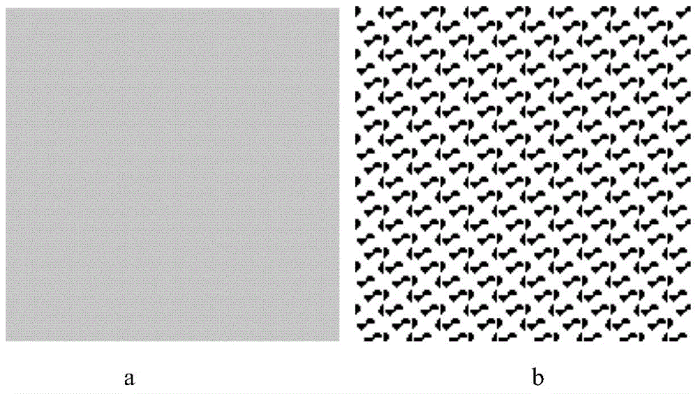 Matrix circulant screening method used for graphic-text information hiding and anti-counterfeiting