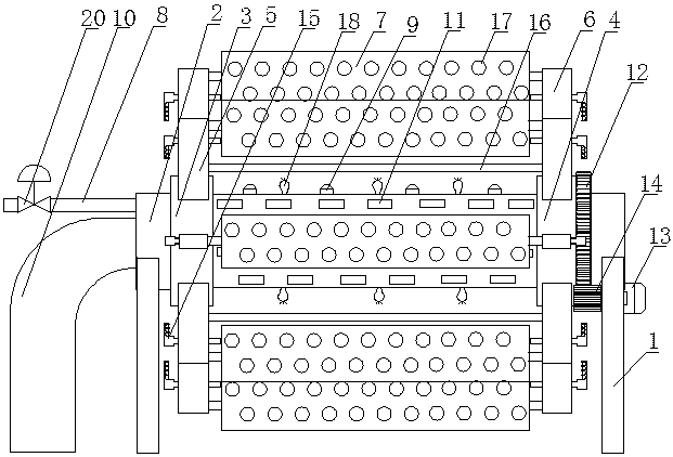 Hericium cultivation device