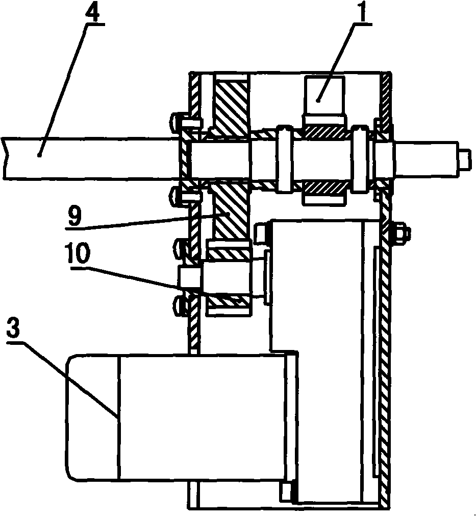 Electrically-operated mechanism for middle-low-tension switch cabinet grounding switch