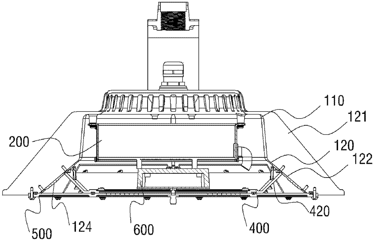 LED illumination device for spotlighting