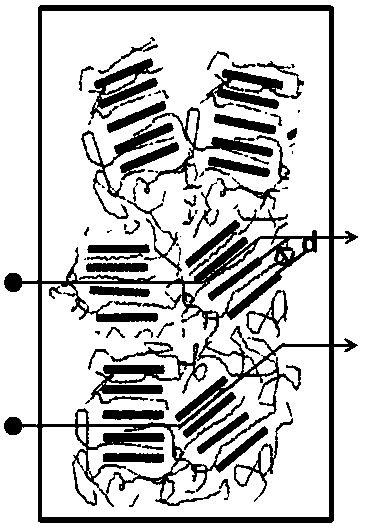 A polyvinylamine composite functional membrane with lamellar screening channels and its preparation method and application