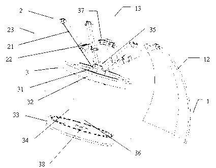 Moving method for hybrid-driven jellyfish-simulating amphibious robot