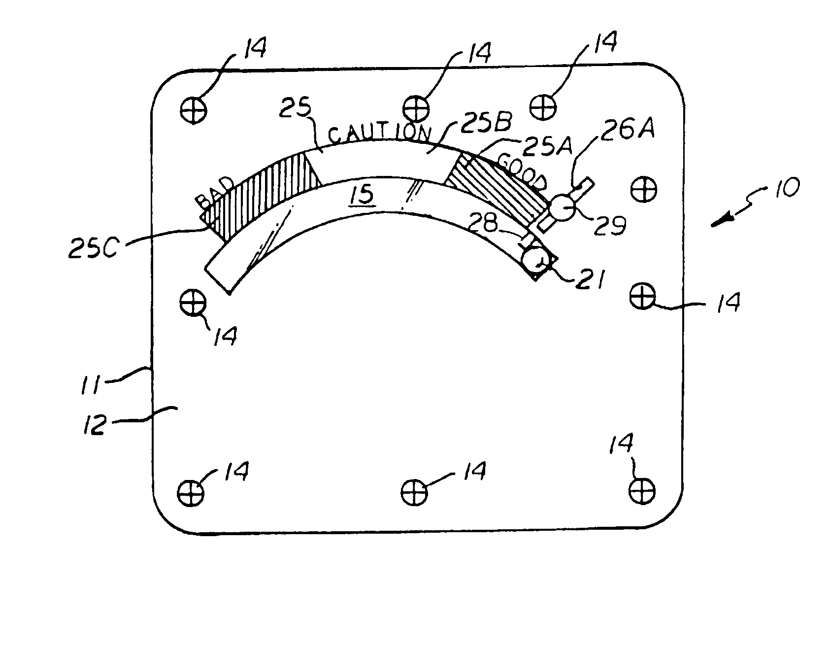 Remote indicating cumulative thermal exposure monitor and system for reading same