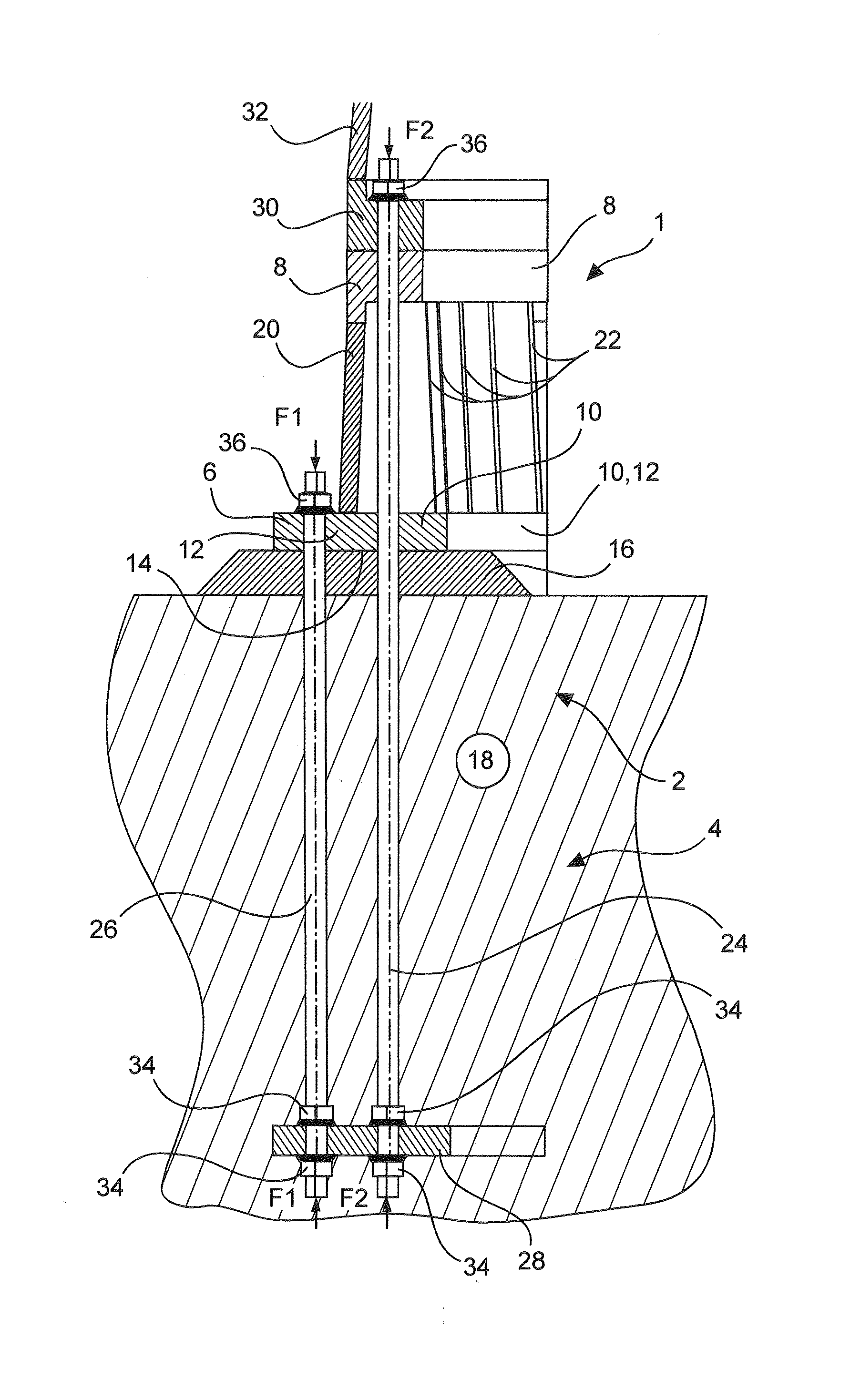 Foundation for a wind turbine