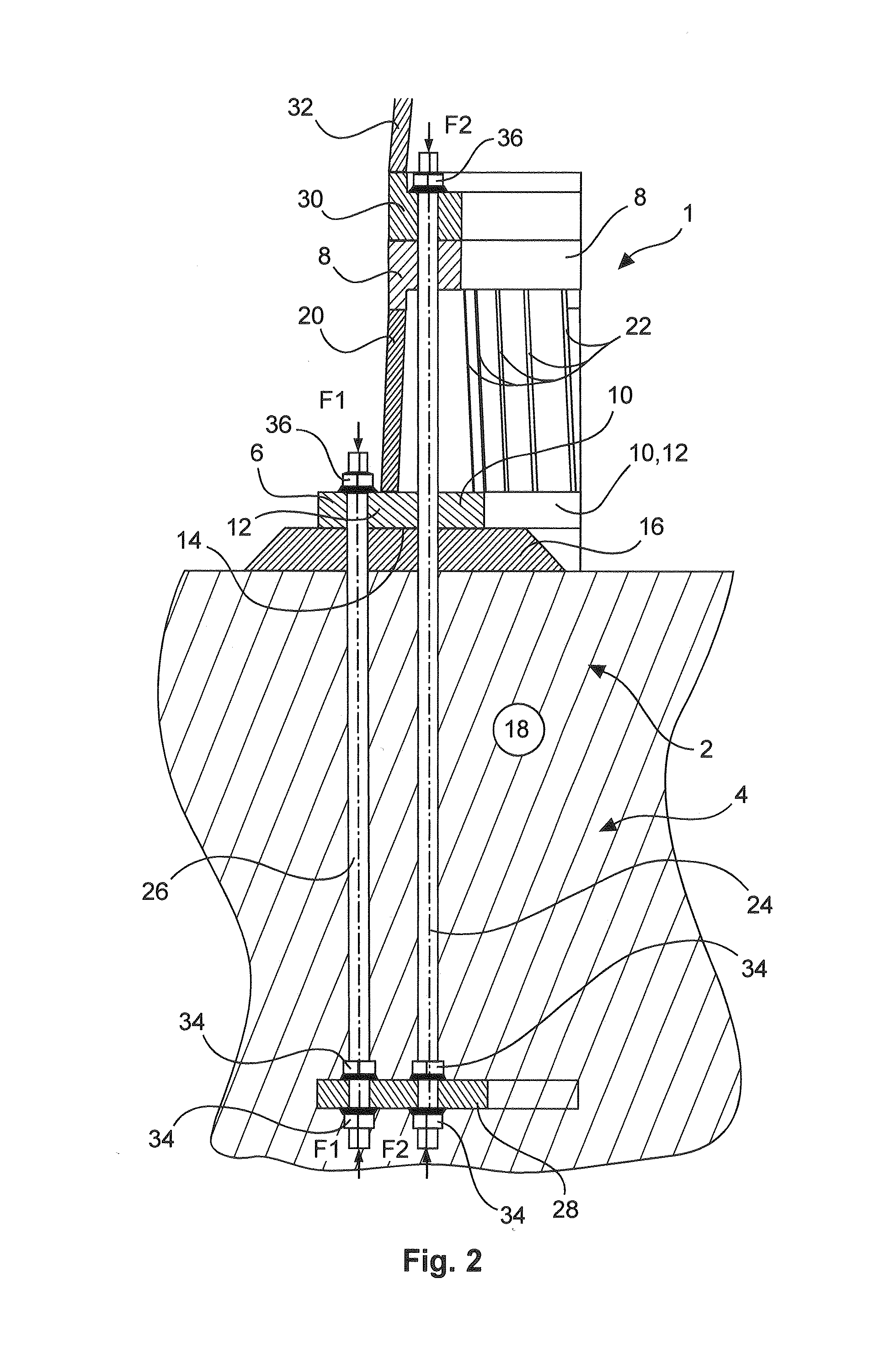 Foundation for a wind turbine