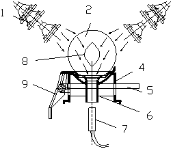 Method and device for simultaneous online detection of hidden damages and sugar content of yellow peaches by near infrared spectrum diffuse transmission technique