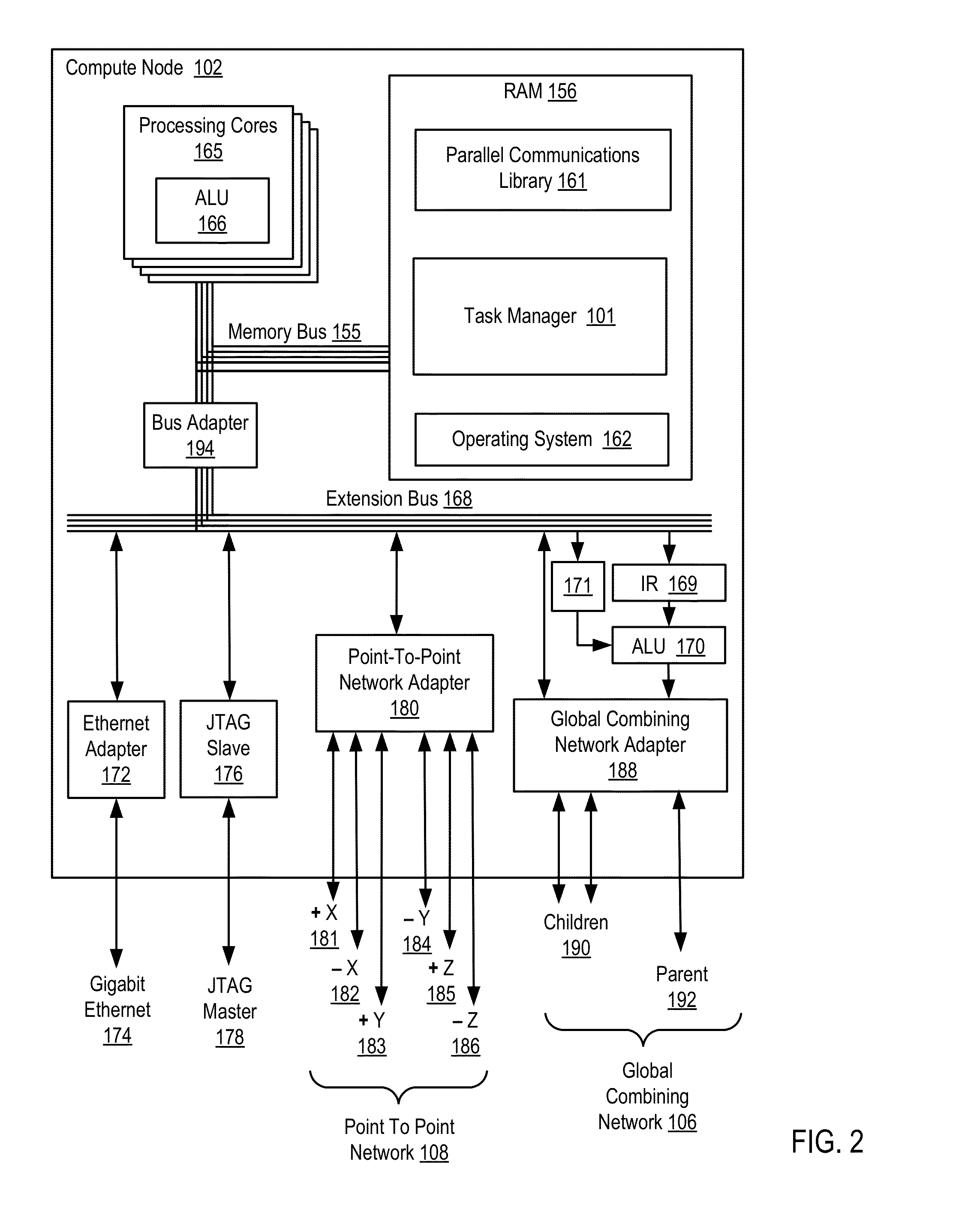 Topology mapping in a distributed processing system