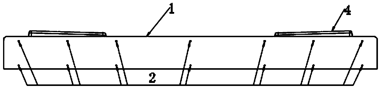 Track board based on distributed optical fiber monitoring