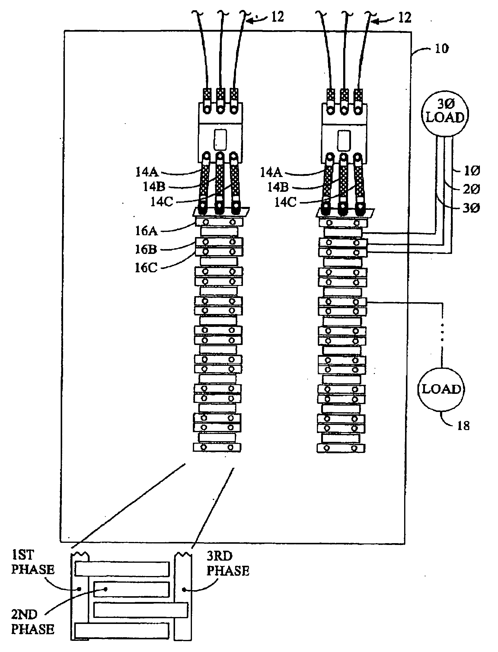 Branch current monitoring system