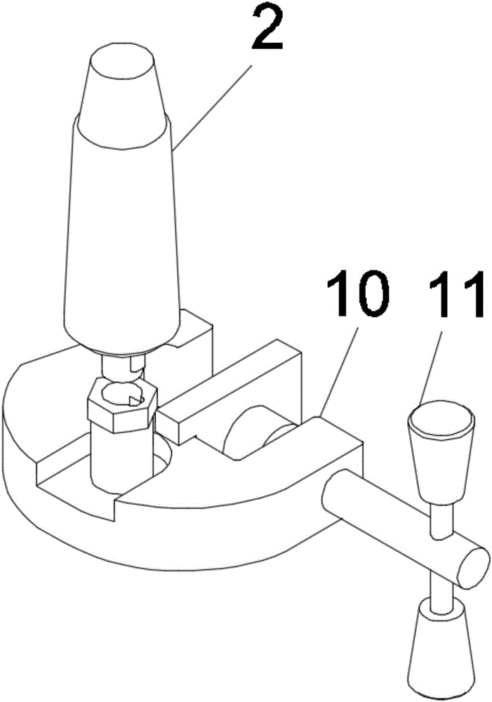 Clamp-type equipment grounding device