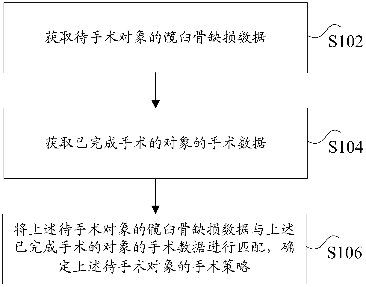 Method and devices for determining surgical strategy, storage medium and processor