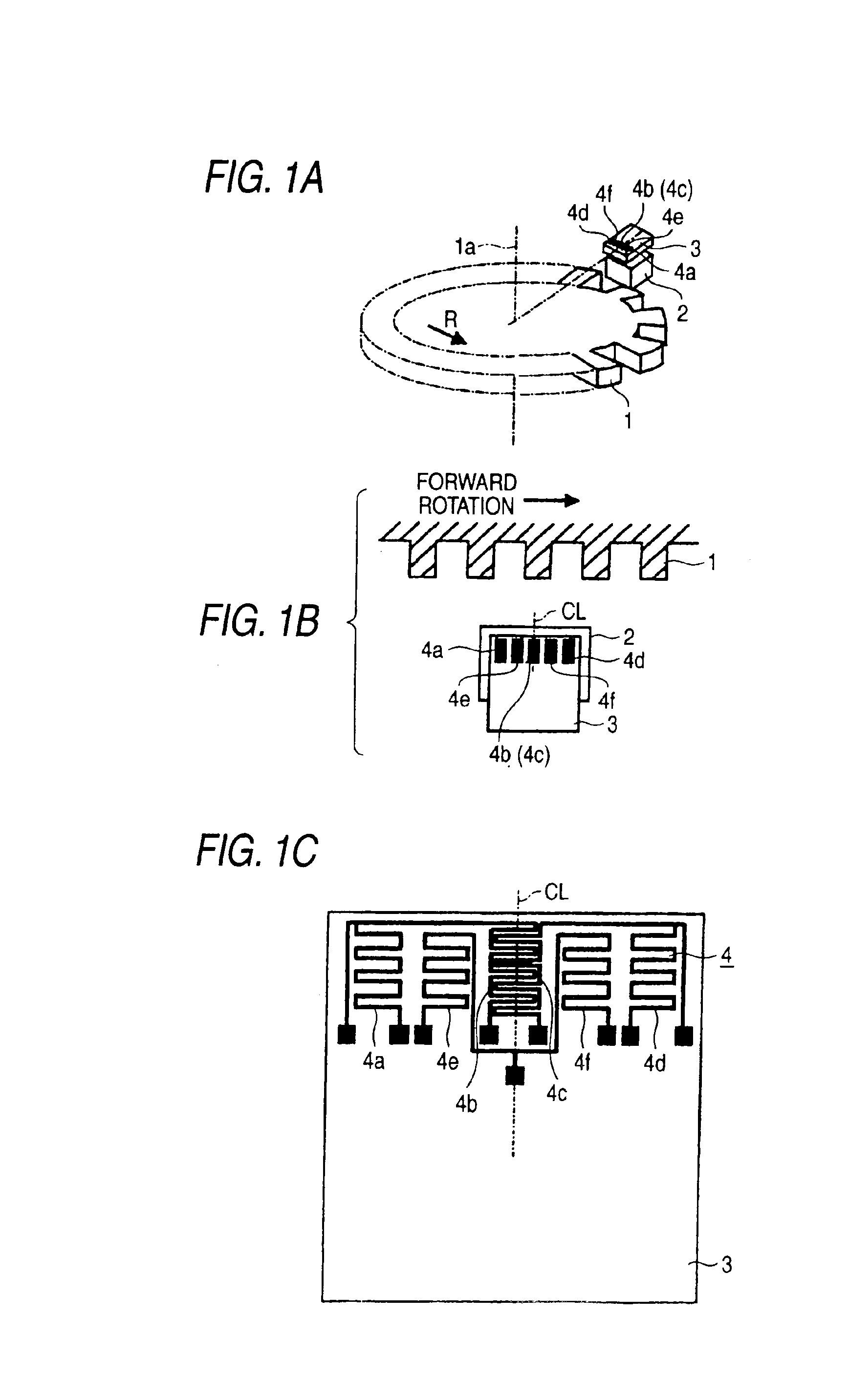 Rotation detecting device