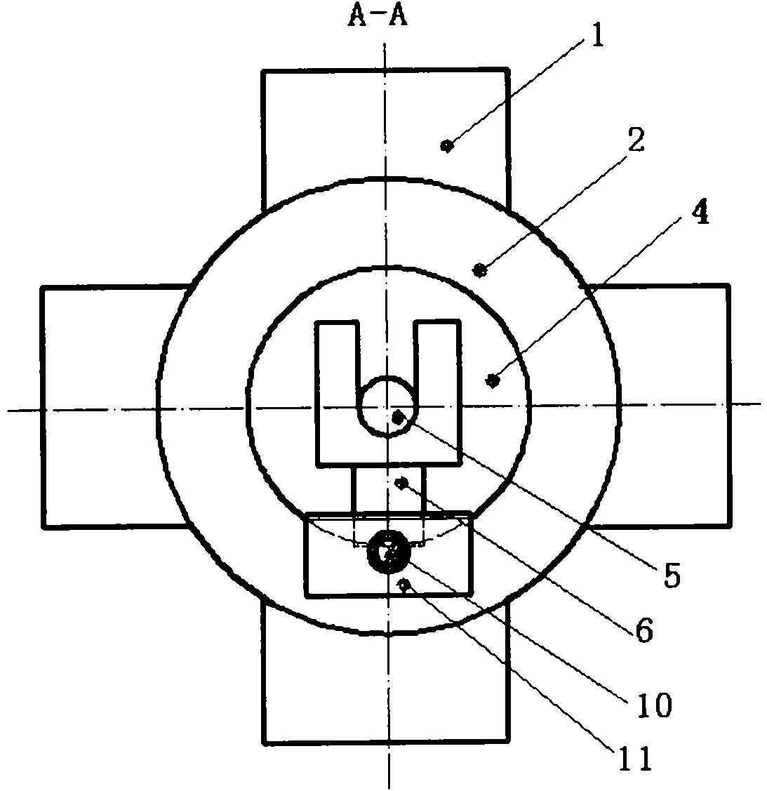 Spinning method of variable diameter pipe dieless floating rolling ball and fixture