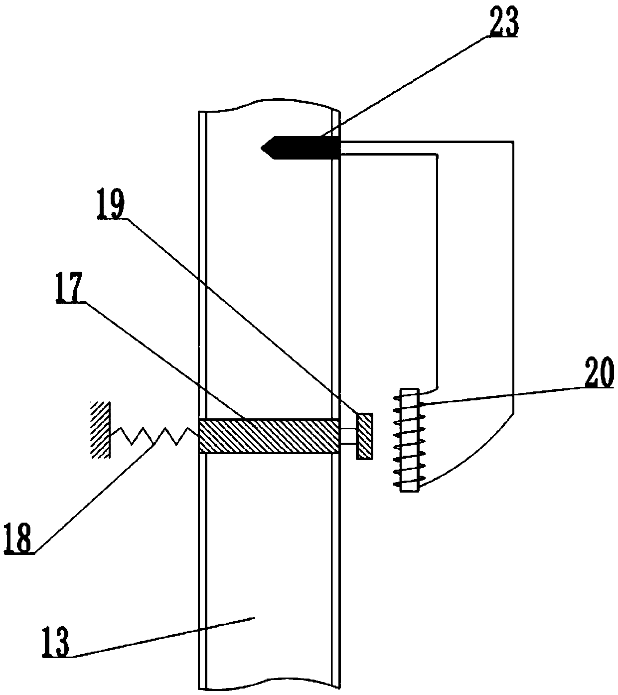 Automatic food frying device