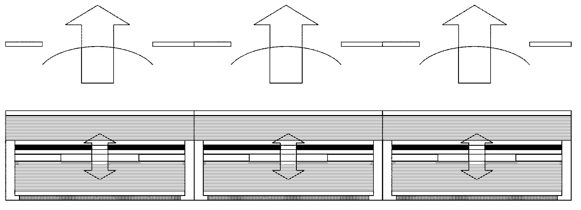 Coherent control array structure of micro lens integrated VCSELs (Vertical-Cavity Surface-Emitting Lasers)