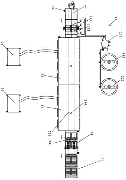 Production line for culturing plant stem cells on large scale