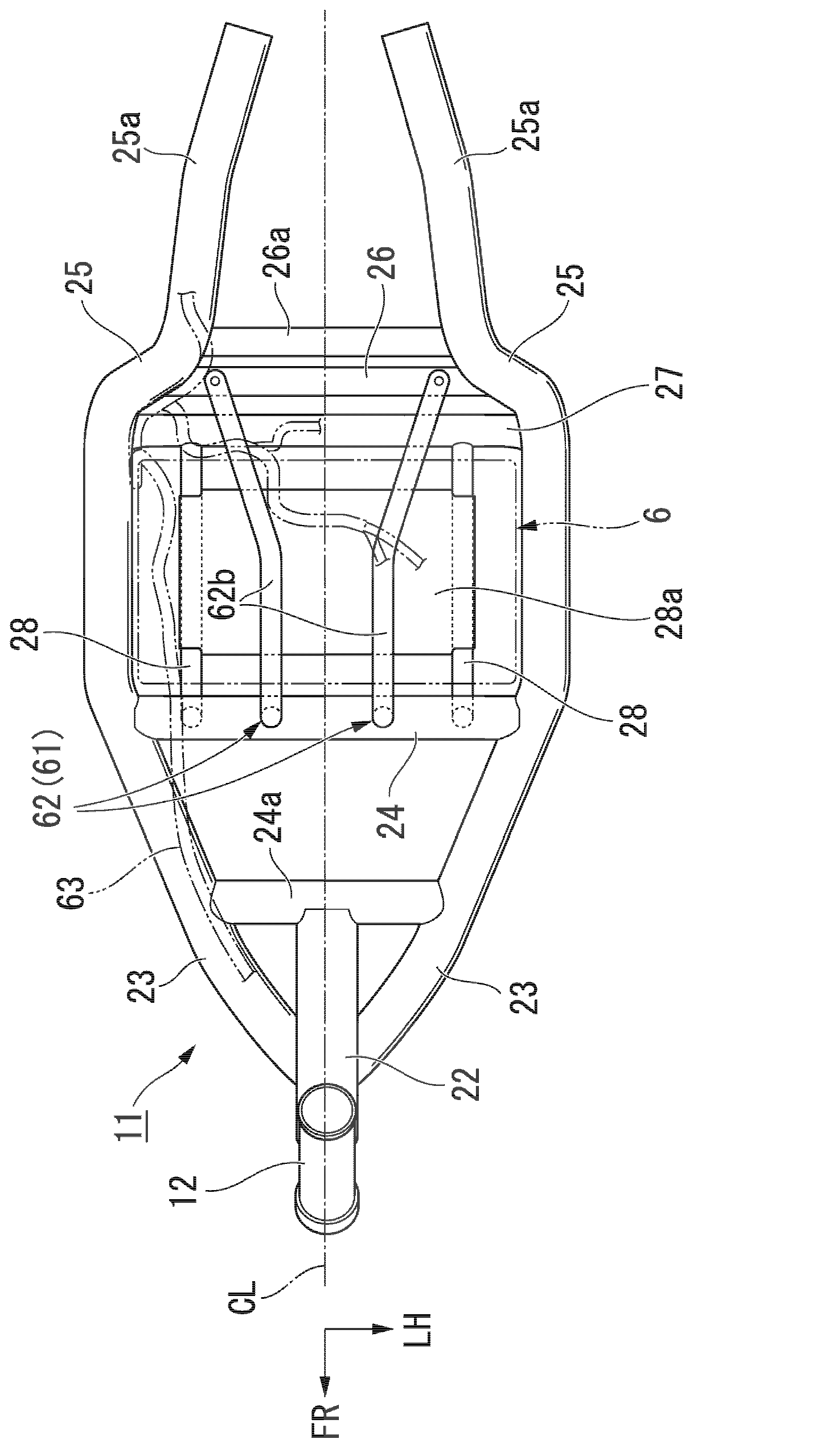 Electric saddled vehicle, and drive device for electric vehicle