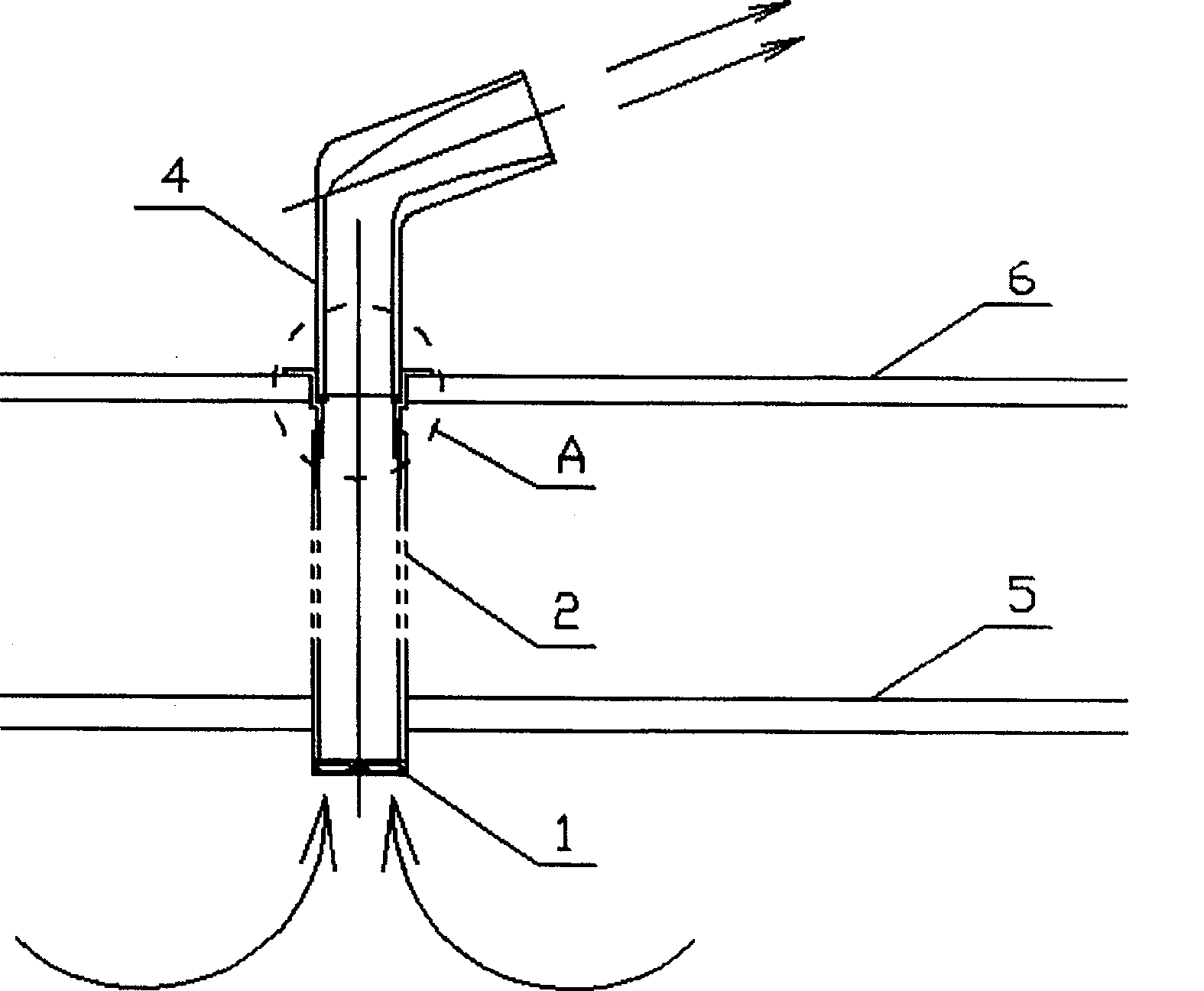 A circumrotating adjustment individuation blast terminal apparatus of air-conditioner