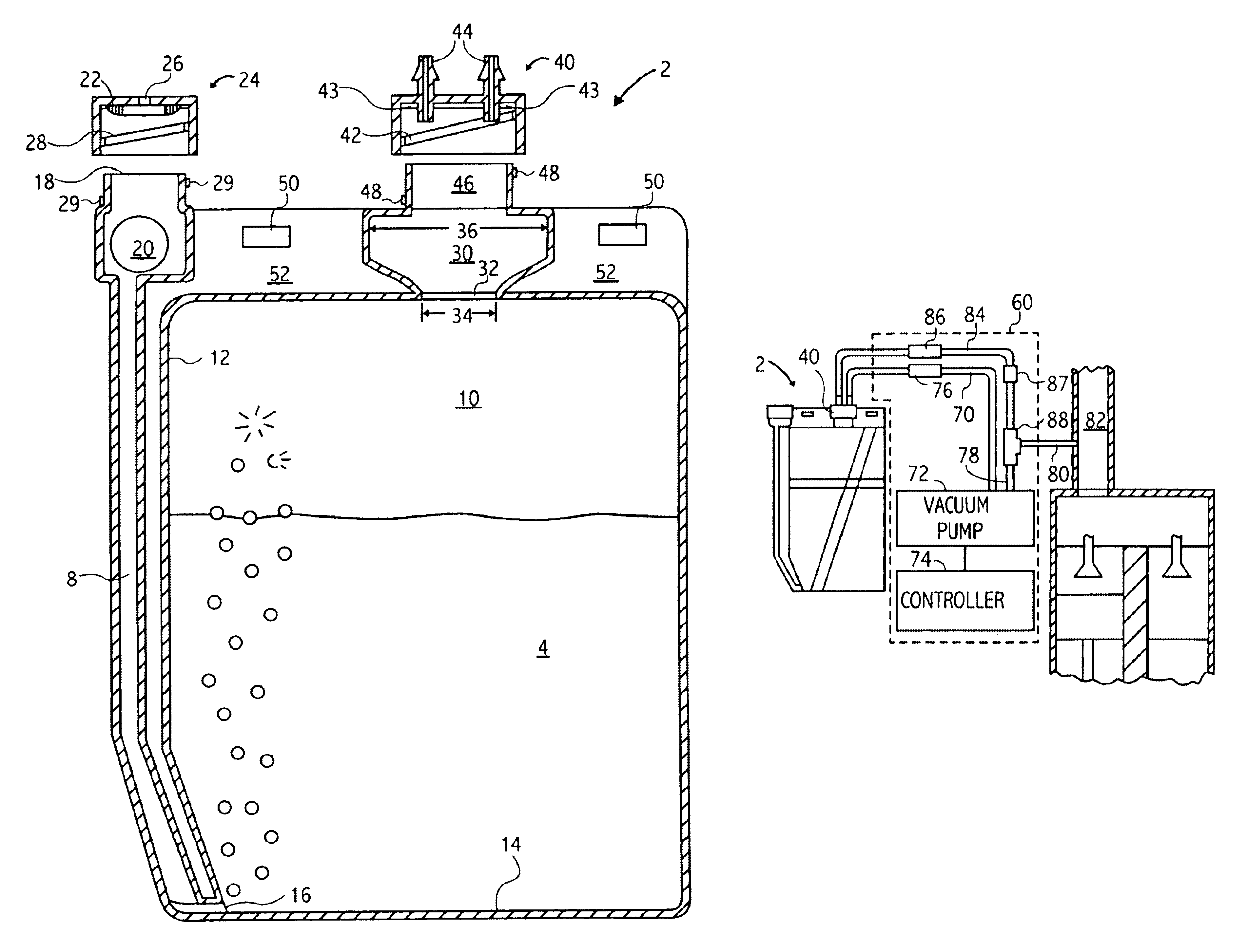 Delivery system for liquid catalysts