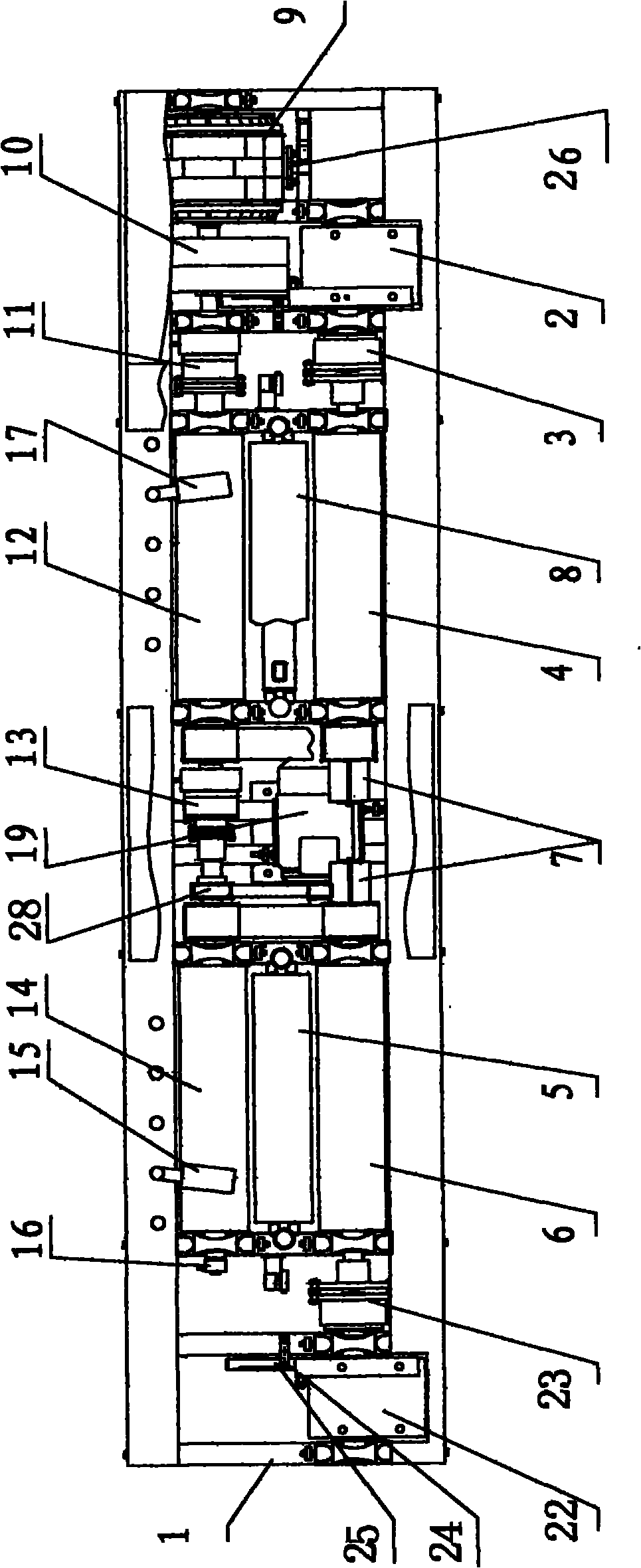 Integrated multifunctional automobile chassis dynamometer