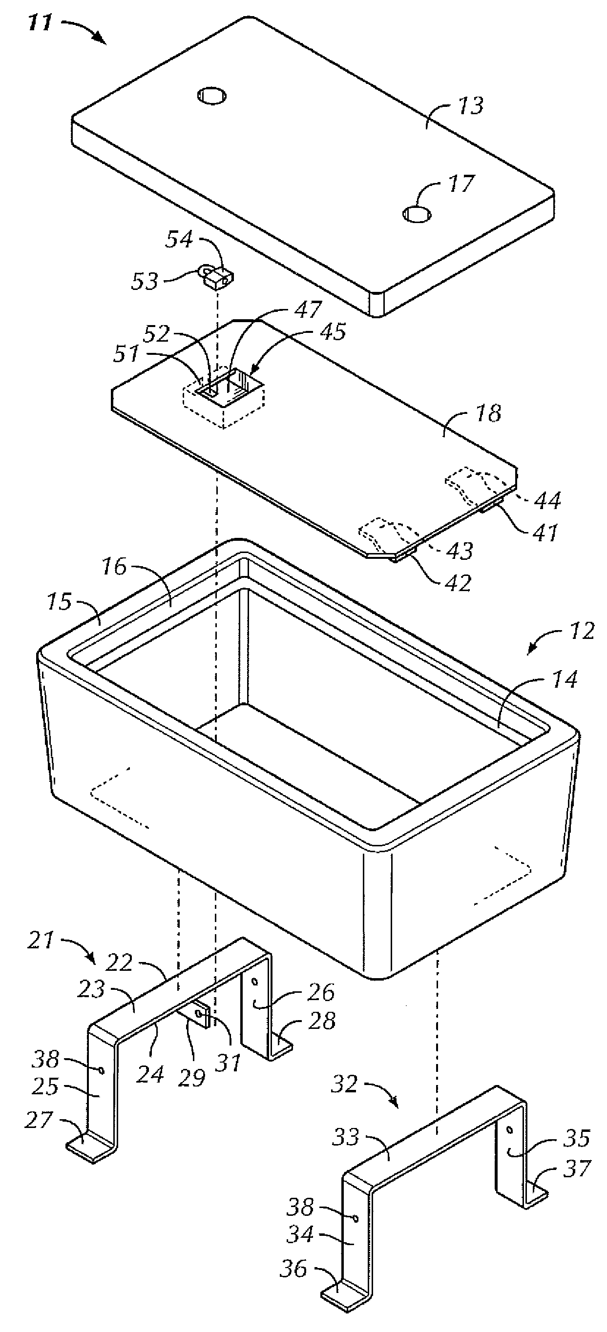 Vandal resistant pull box