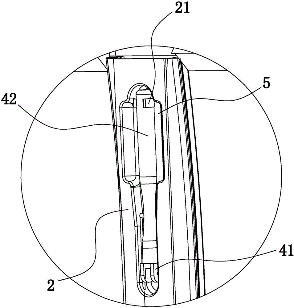 Escaping window structure