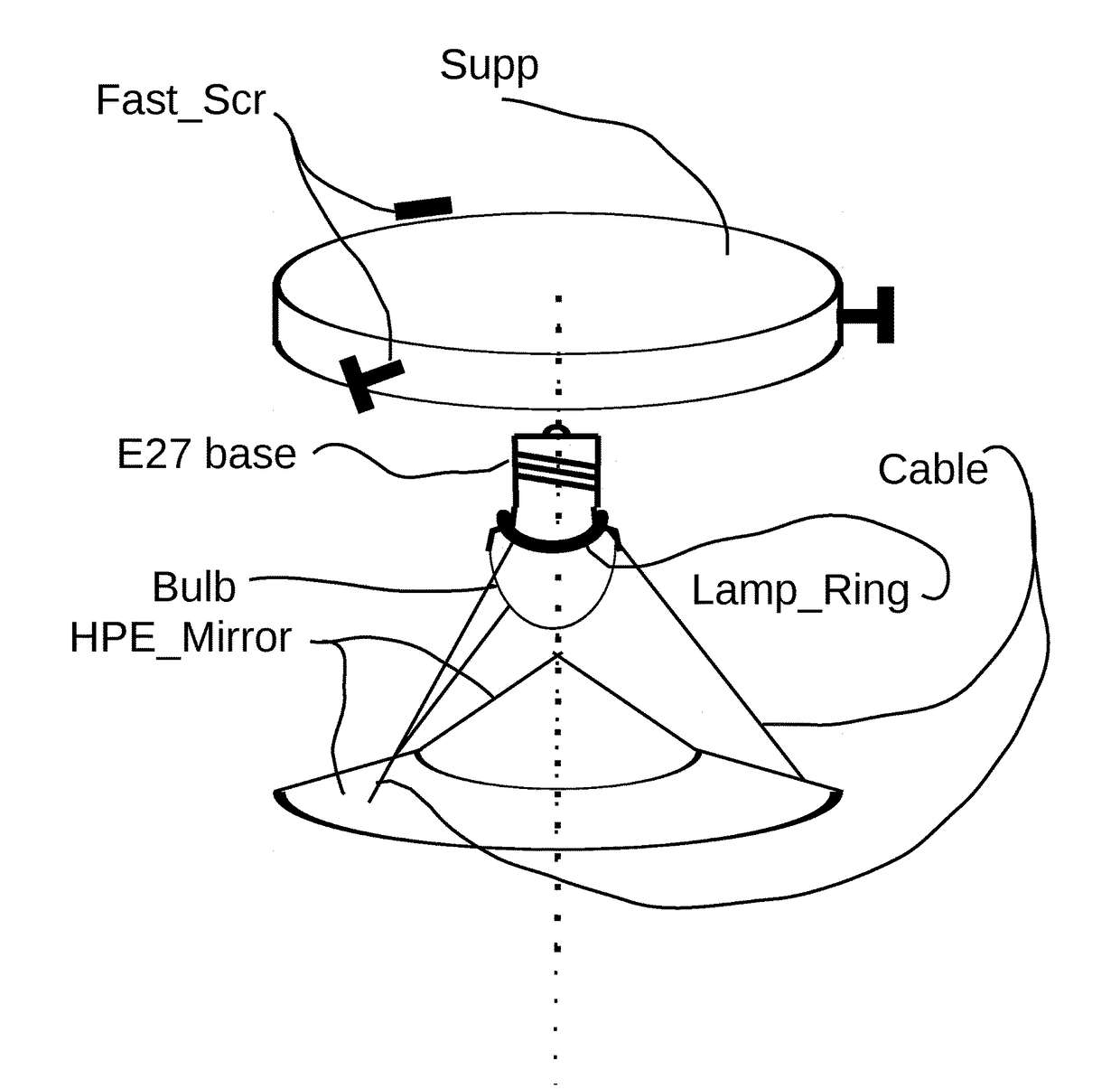 Method and means for reflecting light to produce soft indirect illumination while avoiding scattering enclosures