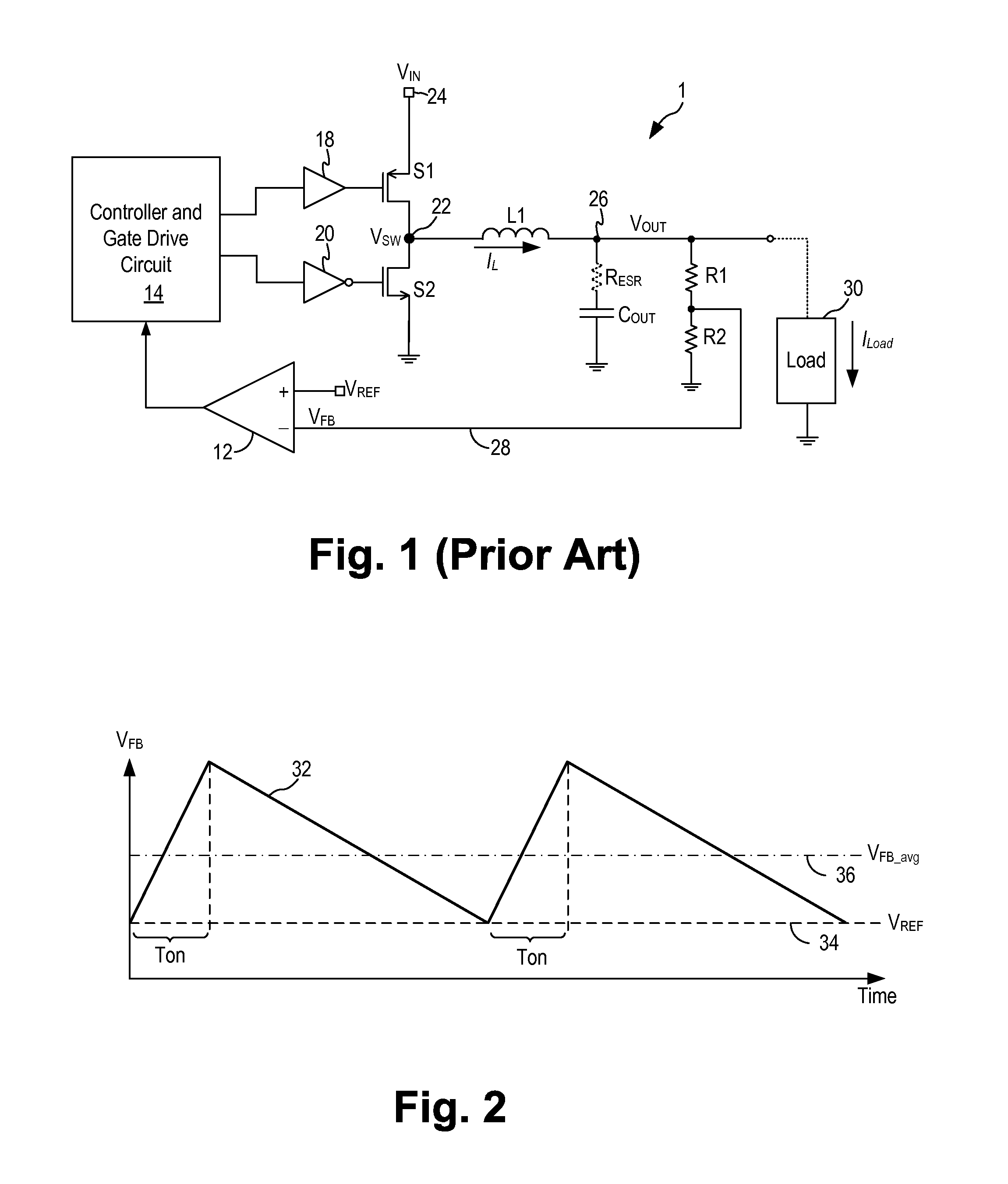 Hysteretic buck dc-dc converter