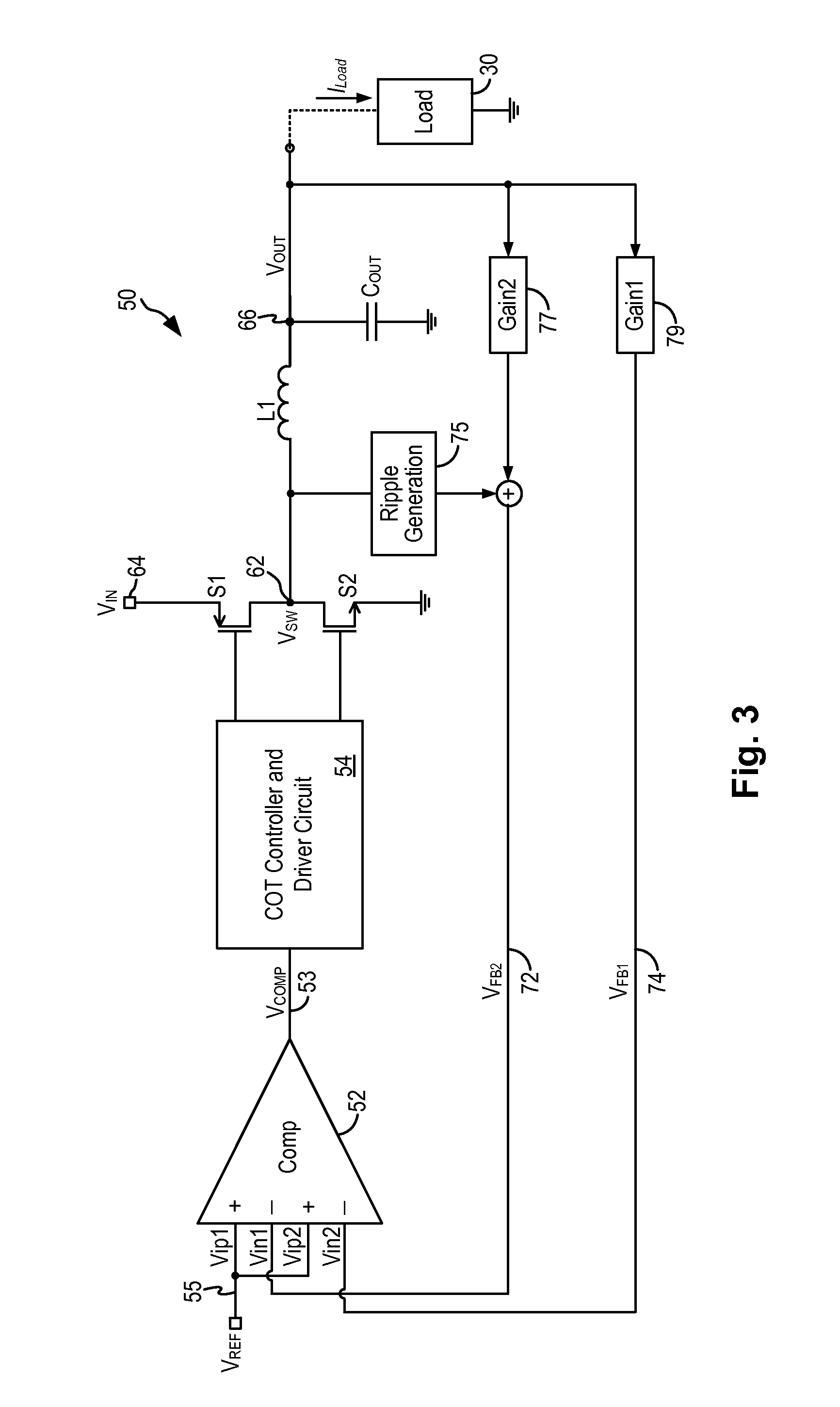 Hysteretic buck dc-dc converter