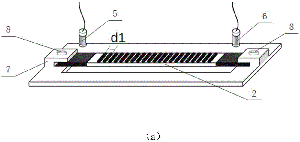 Optical driving flexible adjustable grating and preparation method thereof